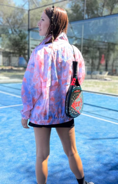 CAMPERA VINTAGE HUMO ROSE - comprar online