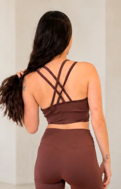 TOP CHARU CHOCOLATE - comprar online