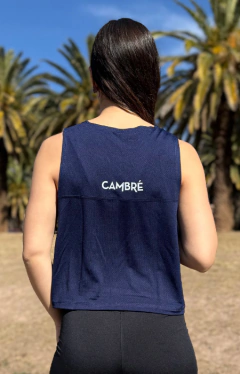 MUSCULOSA BOX AZUL MARINO - comprar online