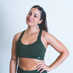 TOP LUPE VERDE MILITAR