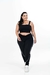 Legging com Viés e Cós Repuxado Plus Size - comprar online