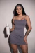 Vestido alcinha com Short - Begônia Poliamida - loja online