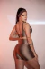 Top Transpassado - 3D Ikat Poliamida - comprar online
