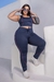 Legging com Viés e Cós Repuxado Plus Size na internet