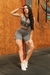 Conjunto Short e Top Viés com Tule - comprar online