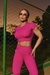 Cropd Jacquard Performance Body Fit Letras na internet