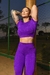 Cropd Jacquard Performance Body Fit Letras