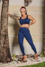 Conjunto Legging e Top Poliamida Básico - comprar online