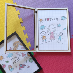 Porta Desenhos e Cartas - La Artes Quadros e Decor