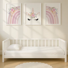 KIT 3 QUADROS UNICÓRNIO ARCO - comprar online