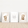 KIT 3 QUADROS MÃE URSO RETRÔ - comprar online