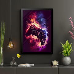 QUADRO CONTROLE GAME EM CHAMAS na internet