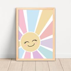 KIT 3 QUADROS BOHO LOVE CANDY