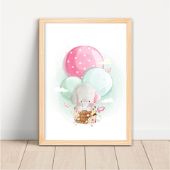 KIT 3 QUADROS ELEFANTINHA - comprar online