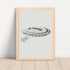 KIT 3 QUADROS FUTEBOL MARACANÃ - comprar online