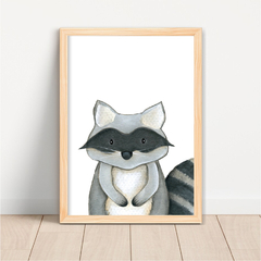 KIT 3 QUADROS ANIMAIS DO BOSQUE 1 - comprar online