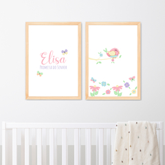 2 QUADROS JARDIM