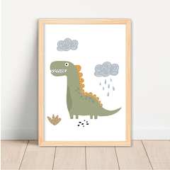 KIT 3 QUADROS DINOSSAUROS MENINO - comprar online