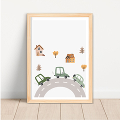 KIT 3 QUADROS CARROS MATEUS - La Artes Quadros e Decor