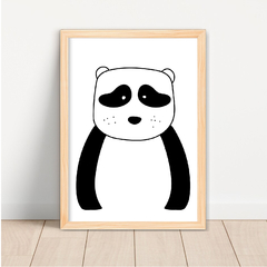 KIT 3 QUADROS ANIMAIS PRETO E BRANCO 2 na internet