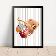 KIT 3 QUADROS FAMILIA URSO - La Artes Quadros e Decor