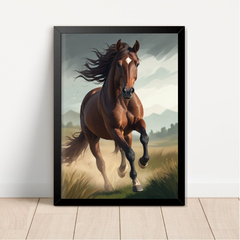 Imagem do KIT 3 QUADROS CAVALO