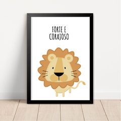 KIT 3 QUADROS SAFARI GUSTAVO - La Artes Quadros e Decor