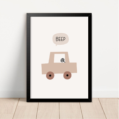 KIT 3 QUADROS BOHO URSO - La Artes Quadros e Decor