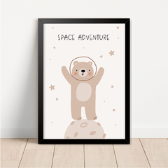 KIT 3 QUADROS BOHO URSO - loja online