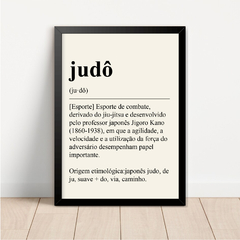 KIT 3 QUADROS Judô - loja online