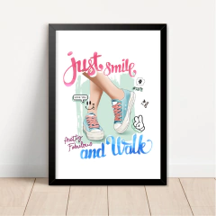 Imagem do KIT 3 QUADROS GAROTA BONITA