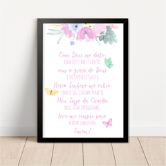 KIT 3 QUADROS FLORAL OLIVIA - comprar online