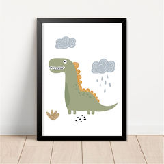 Imagem do KIT 3 QUADROS DINOSSAUROS MENINO