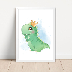 Imagem do KIT 3 QUADROS DINOSSAUROS BABY
