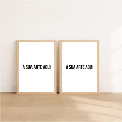 2 QUADROS PERSONALIZADOS - comprar online