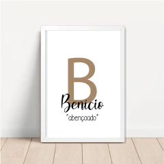 Imagem do KIT 3 QUADROS BENÍCIO RETRÔ