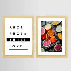 2 QUADROS FRUTAS CÍTRICAS na internet