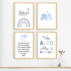 KIT 4 QUADROS BOHO GABRIEL - loja online