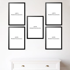 KIT 5 QUADROS PERSONALIZADO - comprar online