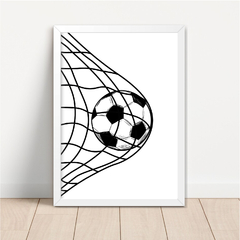 KIT 3 QUADROS FUTEBOL CAMPO - loja online