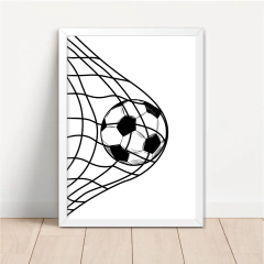 Imagem do KIT 3 QUADROS FUTEBOL CAMPO