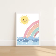 KIT 3 QUADROS ARCO ÍRIS - loja online