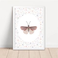 Imagem do KIT 3 QUADROS FLORAL RETRÔ