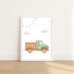 KIT 3 QUADROS BRINQUEDOS ANTIGOS - loja online