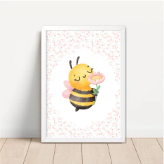 KIT 3 QUADROS ABELHA BEATRIZ - loja online