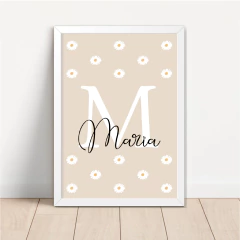 Imagem do KIT 3 QUADROS MARGARIDAS MARIA versículo