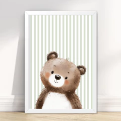 Imagem do KIT 6 QUADROS ANIMAIS FOFOS DA FLORESTA