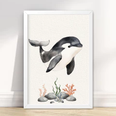 Imagem do KIT 6 QUADROS FUNDO DO MAR CUTE