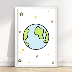 KIT 6 QUADROS ASTRONAUTA 6 - loja online