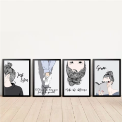 KIT 4 QUADROS TEEN - comprar online